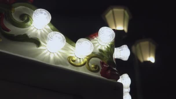 Styl nowoczesny ozdoba lampy i abażury - Materiał filmowy, wideo