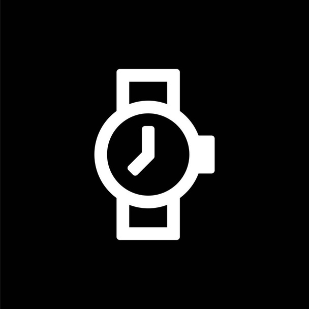Watch icon for simple flat style ui design - Wektor, obraz