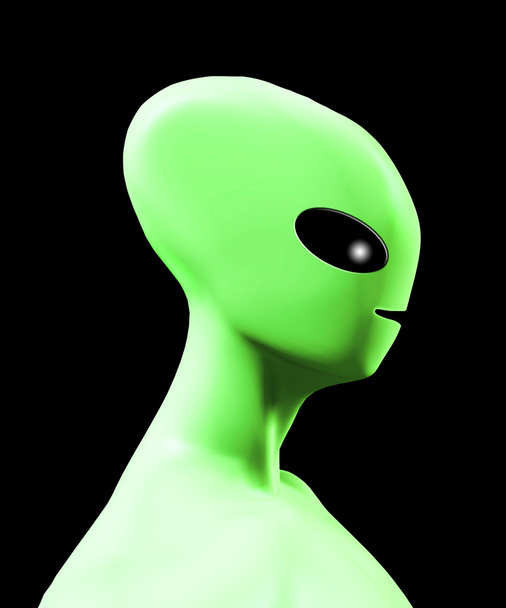 Simple Alien Form - Фото, изображение