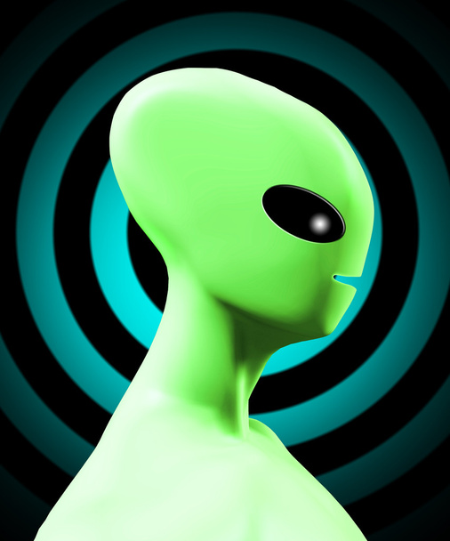 Simple Alien Form - Zdjęcie, obraz