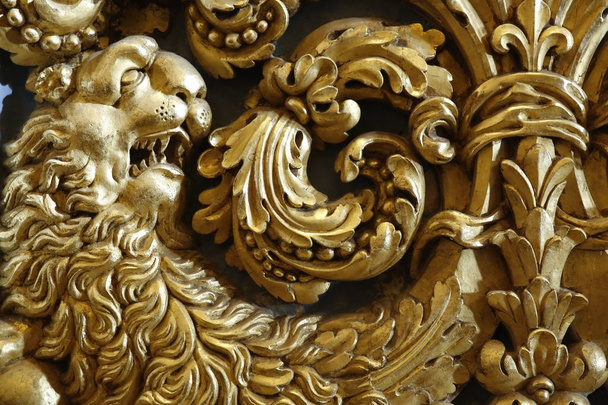 Baroque Gold Lion  - Photo, Image