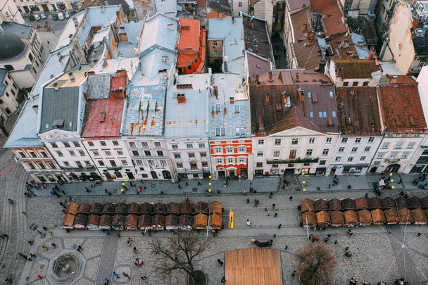 Вигляду Львова від ратуші - Фото, зображення