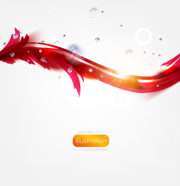 Abstract bright shine background with free place for text - Vector, Image