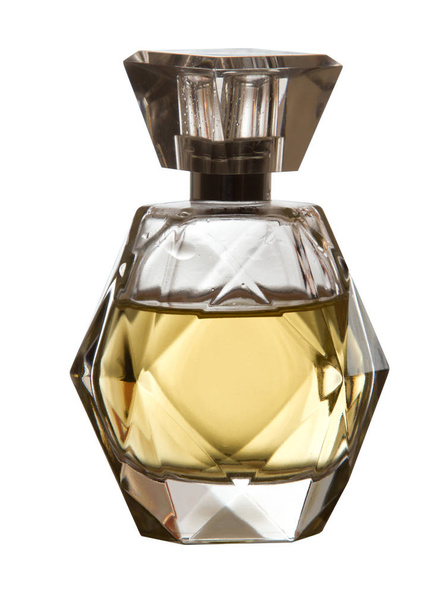 beautiful is square with womens perfume bottle - Photo, Image