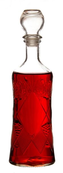 empty glass wine decanter - Φωτογραφία, εικόνα