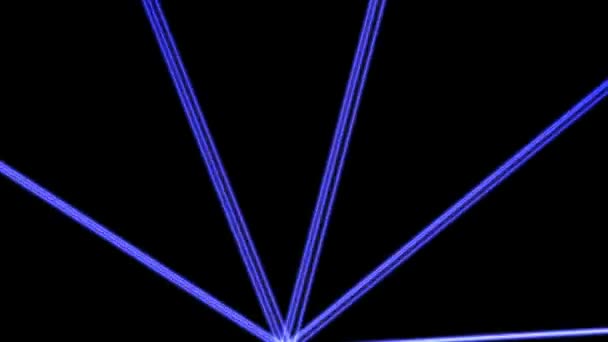 Laser verlichting creatieve dans partij achtergrond - Video