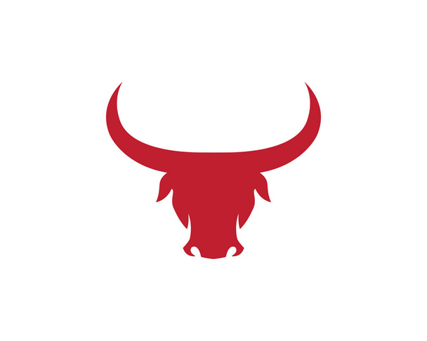 Bull Taurus Logo Szablon - Wektor, obraz