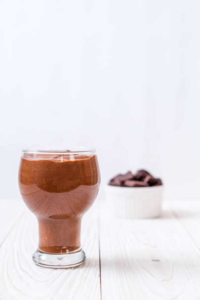 chocolade smoothies milkshake - Foto, afbeelding
