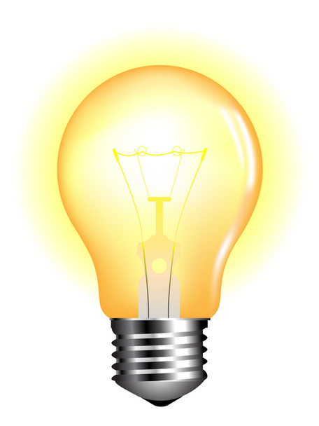 Lightbulb - Vector, Image
