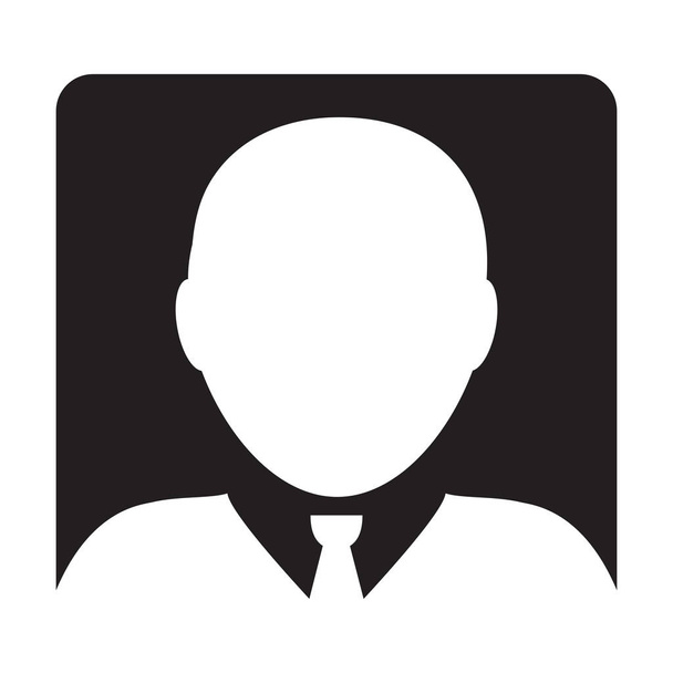 Usuario Icono Vector Símbolo masculino Persona Perfil Avatar Signo
 - Vector, imagen