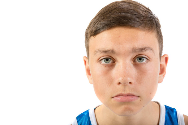Teenage boy headshot - Foto, Bild