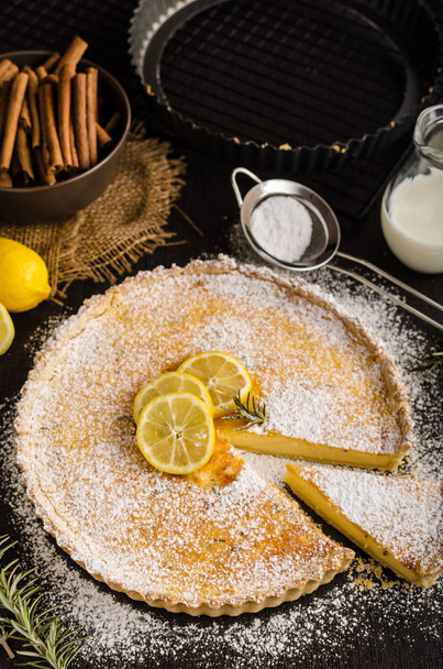 Delish leamon tart - Photo, image