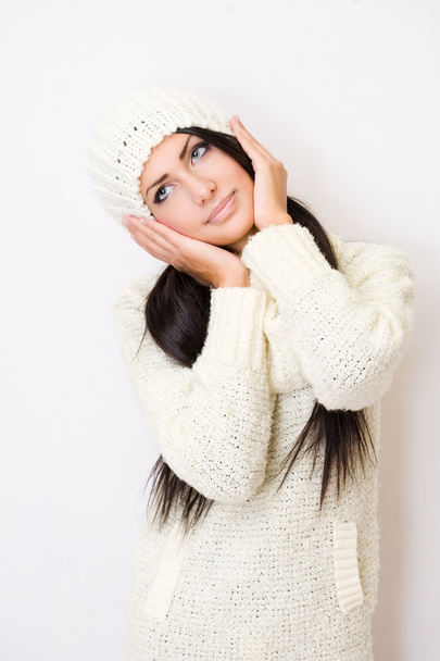 Winter fashion beauty. - Foto, Imagem