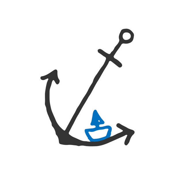 Diseño de plantillas de logotipo de barcos y barcos
 - Foto, Imagen