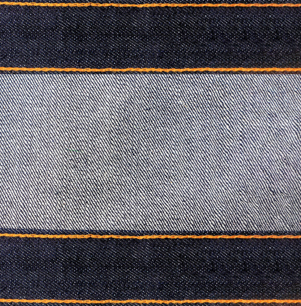Blauwe denim jeans textuur achtergrond  - Foto, afbeelding