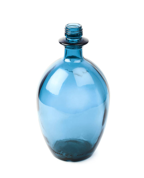 Colored glass bottle isolated - Photo, image