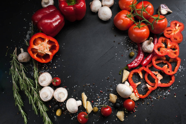 харчова фотографія органічна концепція овочів
 - Фото, зображення