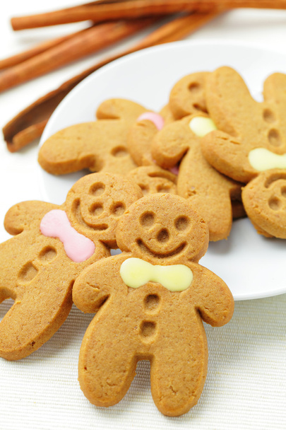 Homemade Gingerbread Men - Photo, Image