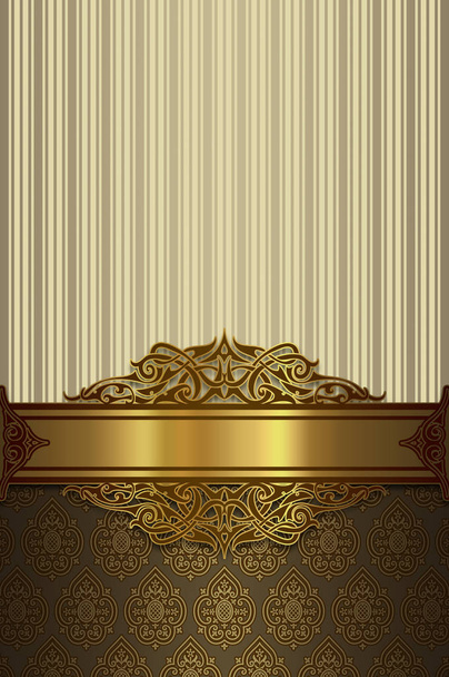 Vintage luxury background with decorative patterns. - Фото, изображение