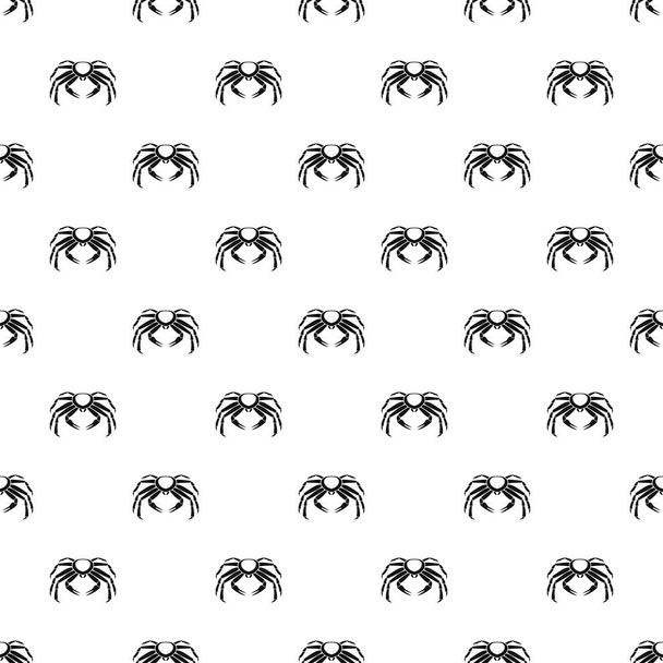 Snow crab pattern vector - Vektor, kép