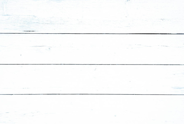 Wood texture white background, wood planks. Grunge wood, white painted wooden wall pattern. - Photo, Image