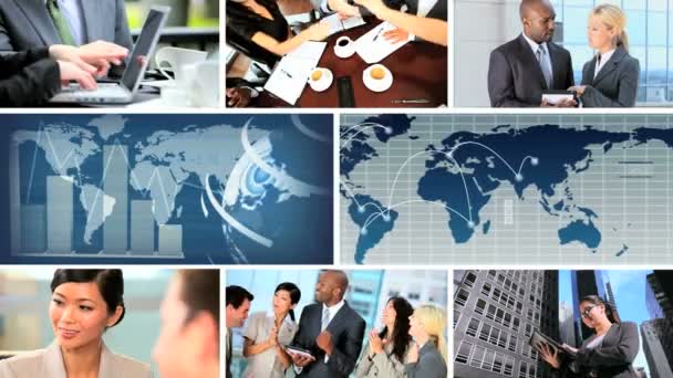 Business montage images, USA - Footage, Video