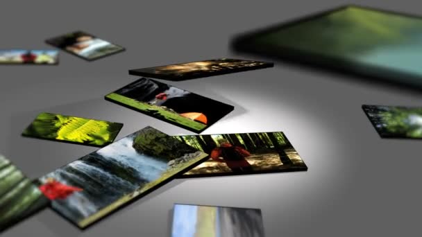 Montagem 3D Tablets ao ar livre Lifestyle Conquistas
 - Filmagem, Vídeo
