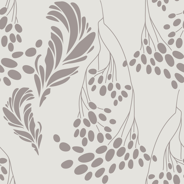 Vintage floral pattern vector illustration - Διάνυσμα, εικόνα