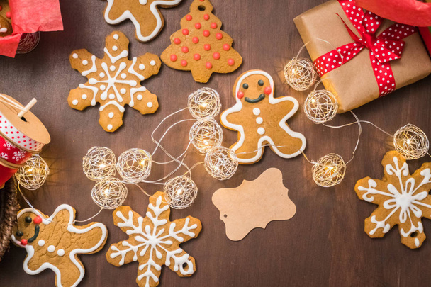 traditional  Gingerbread cookies - Zdjęcie, obraz