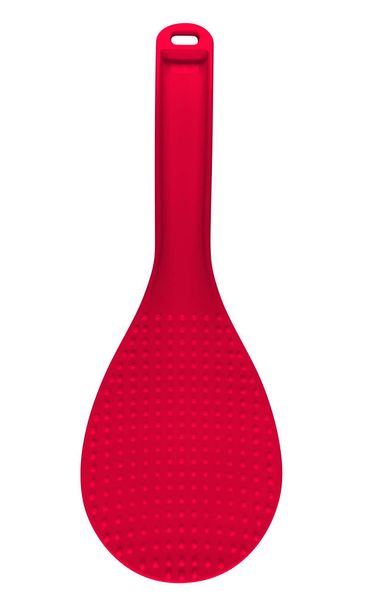 Kitchen spatula isolated - red - Photo, image
