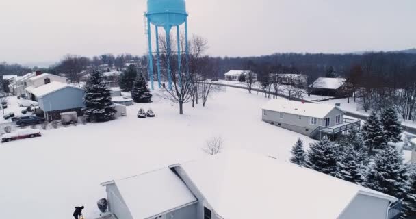 Vers l'avant Établissement d'une vue d'ensemble du voisinage hivernal
 - Séquence, vidéo