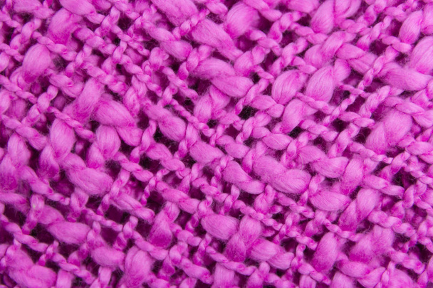 textura pozadí tkané v ultrafialové oblasti spektra tkalcovského stavu barva roku - Fotografie, Obrázek