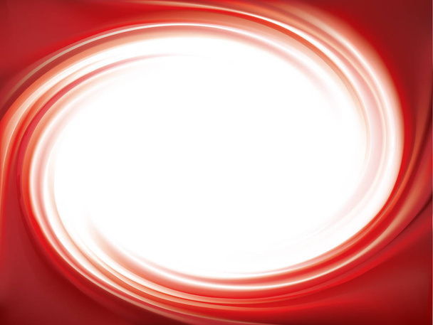 Vektorové pozadí abstraktní červená spirála - Vektor, obrázek