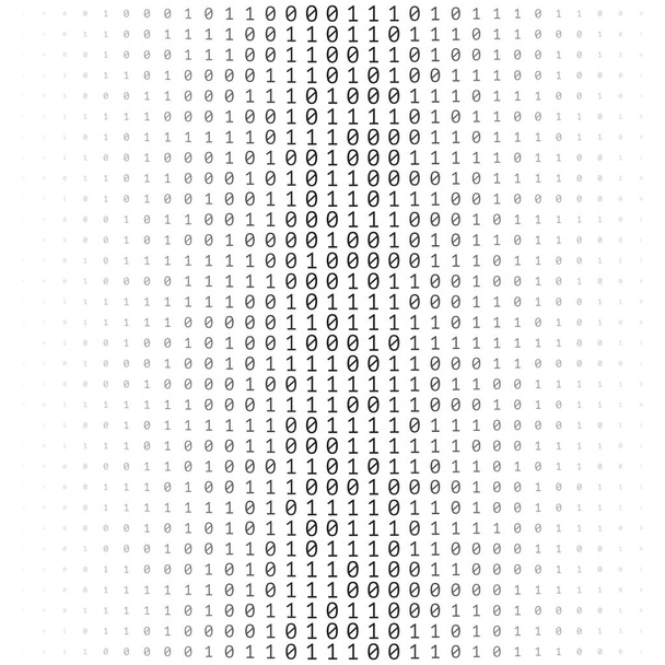 Números binários Textura
 - Vetor, Imagem