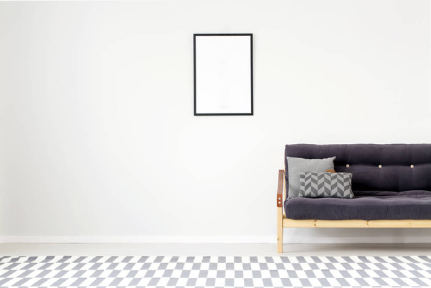 Mockup in simple flat interior - Photo, Image