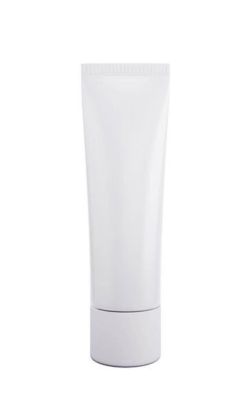 Mock-up Tube of cream on white background for your design. One w - Foto, imagen