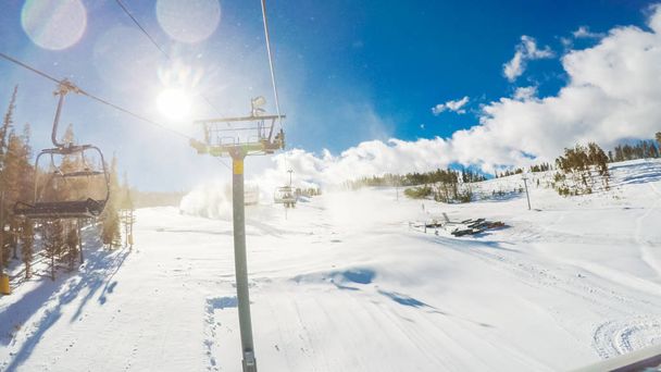 Esquí alpino vista
  - Foto, Imagen