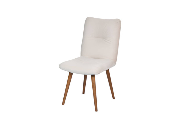 fabric and wood armchair modern designer - Zdjęcie, obraz