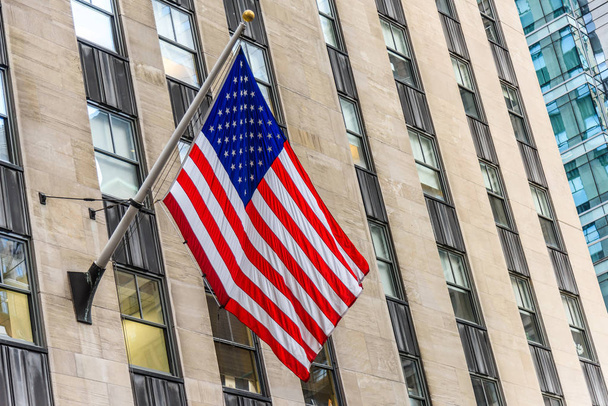 bandiera USA sventola - Foto, immagini