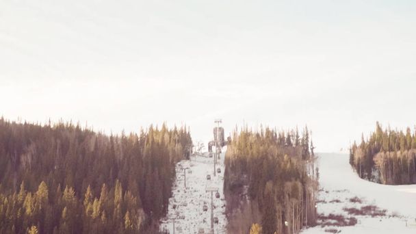 スキー ゴンドラ ビュー - 写真・画像