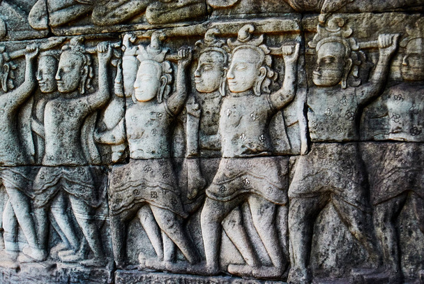 Edificio storico in Angkor wat Thom Cambogia
 - Foto, immagini