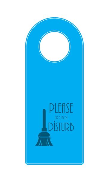 do not disturb door knob - Vektor, kép