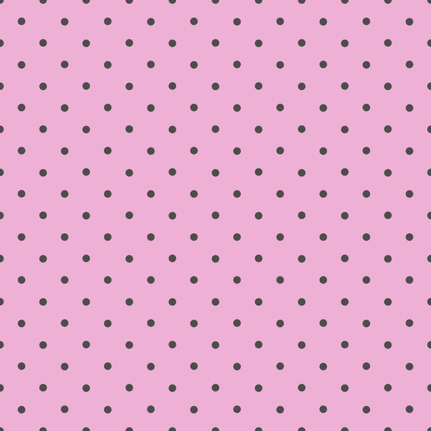 nahtlose Retro grau rosa Tupfen Hintergrund Muster Vektor Illustration - Vektor, Bild
