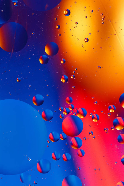 Colorful artificial background with bubbles. - Fotó, kép
