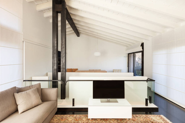 interior, comfortable loft, modern furniture - Fotó, kép