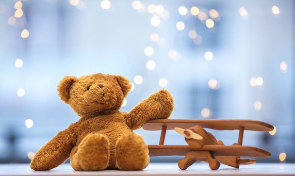 Teddy urso brinquedo macio
  - Foto, Imagem