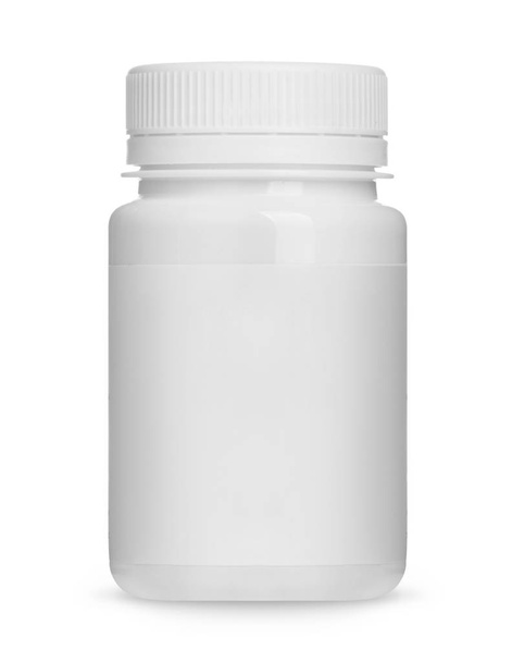 the pill bottle medicine, photo isolated on white background. - Φωτογραφία, εικόνα