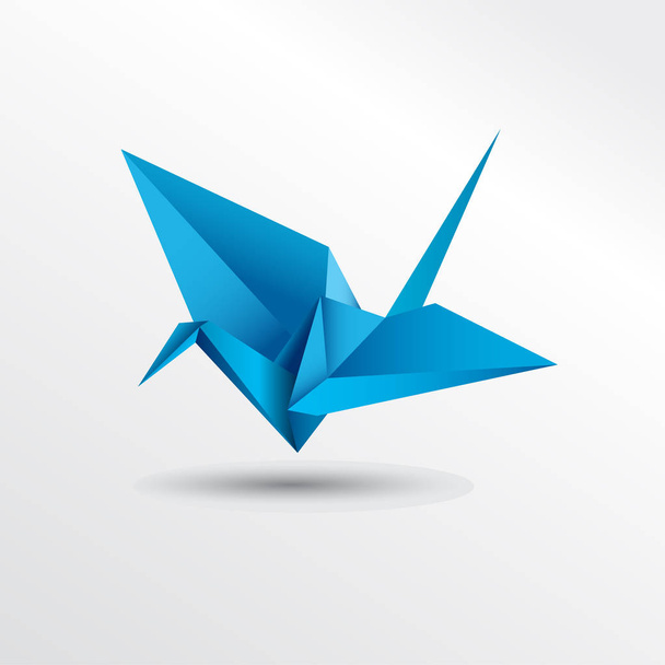 Origami bird paper art - Foto, imagen
