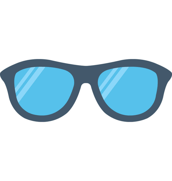 Sunglasses Flat Vector Icon - Вектор, зображення