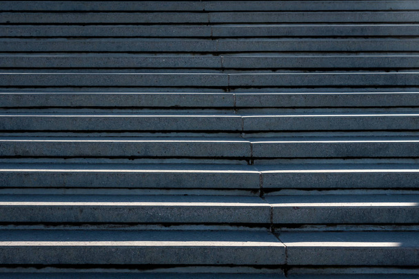 going up the stone steps close up - 写真・画像